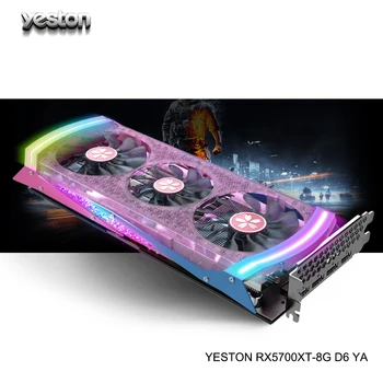 

Yeston Radeon RX 5700 XT GPU 8GB GDDR6 256bit 7nm Gaming Desktop computer PC Video Graphics Cards support DP/HDMI PCI-E X 16 3.0