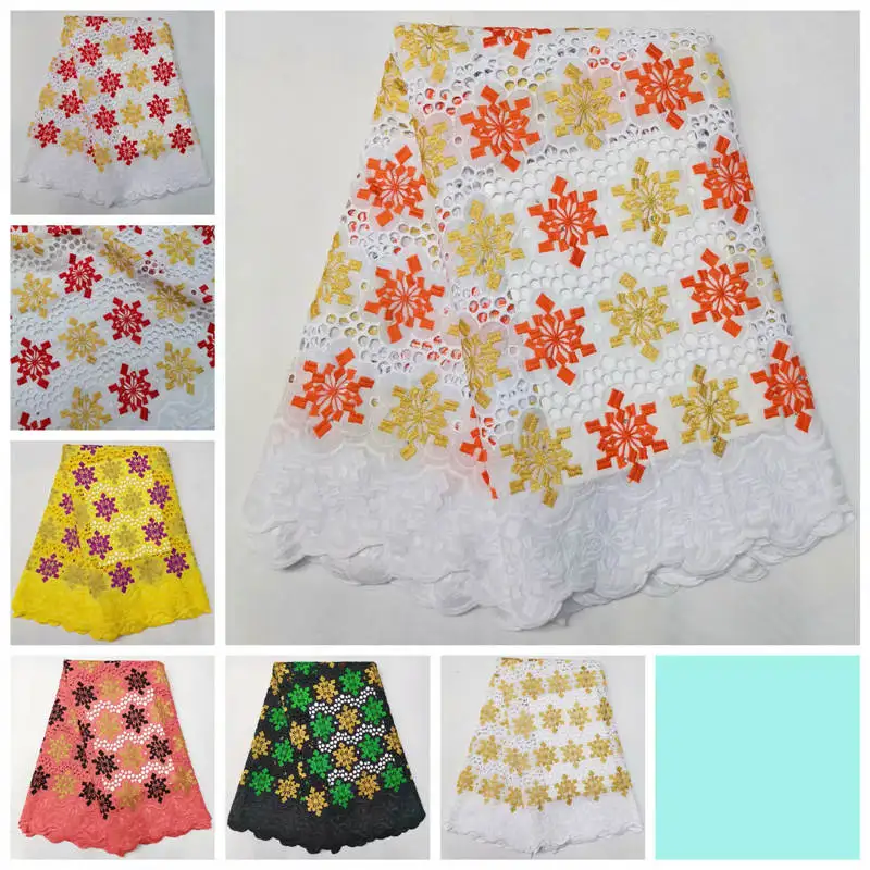 HL! Африканская желтая синяя кружевная ткань хлопок Последние шифон швейцарское кружево в швейцарском стиле с камнями для мужчин и женщин! J10709