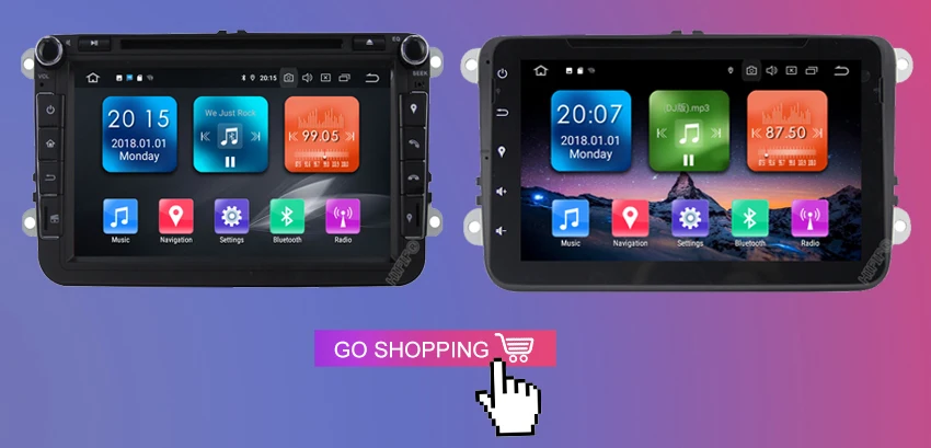 Восьмиядерный dvd для автомобиля 4G+ 64G HD ips 2 din android 9,0 для vw passat b5 b6 golf 5 6 tiguan polo skoda octavia rapid автомобильный Радио плеер