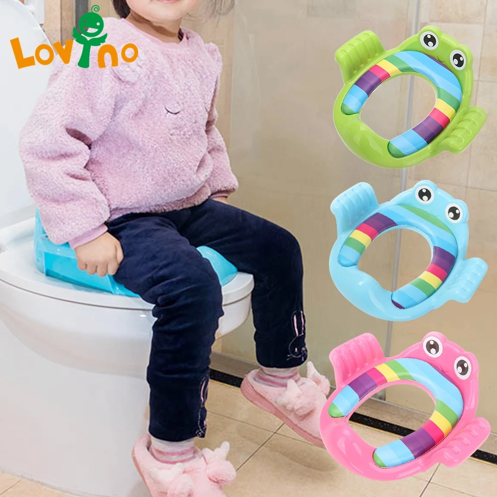 Good Deal Baby Travel Potty-Seat Comfortable-Assistant Portable Kids Multifunctional 2-In1 Environmentally-Stool BEpd83RQk