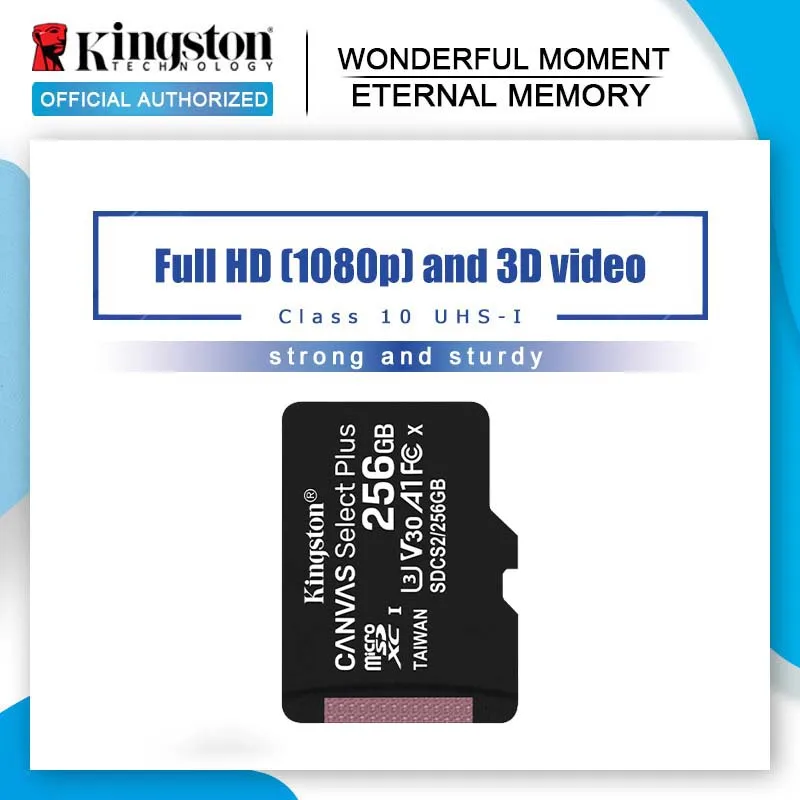 KINGSTON Micro SD Card 8 г 16 32 64 128 256 карта флэш-памяти TF карты для телефона с Мини microsd microsdxc