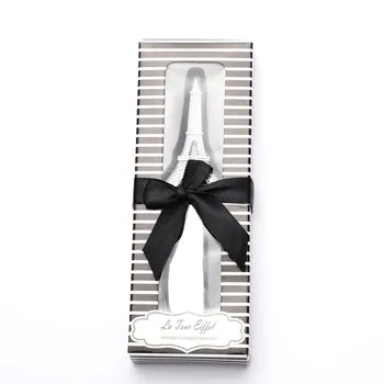 

100pcs Paris Tower Butter Knife Cheese Dessert Jam Spreaders in Gift Boxes Wedding Party Gift Favors