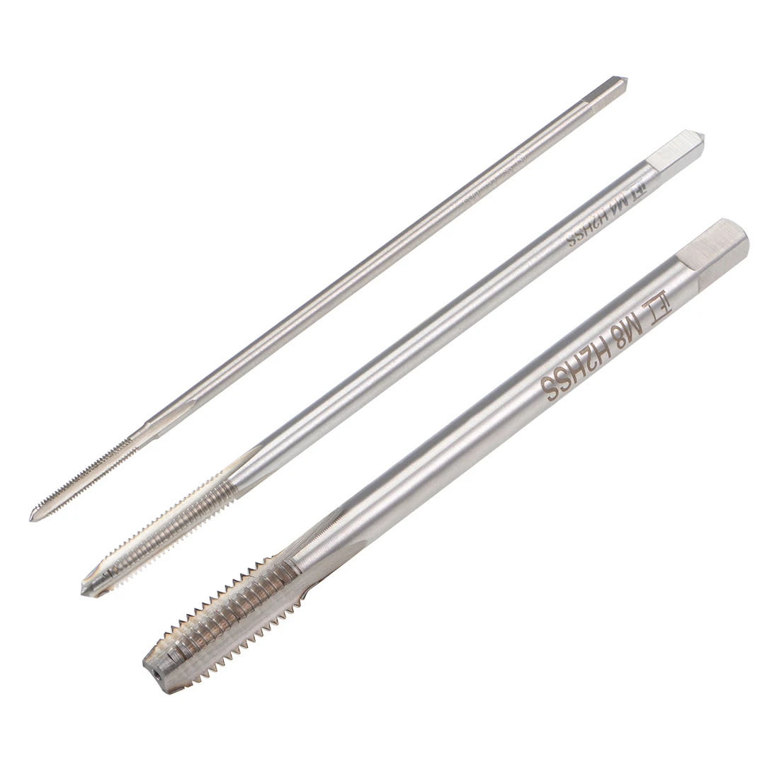 10pcs Metric Taps M2.5 x 0.45mm PitchThread Plug Tap HSS