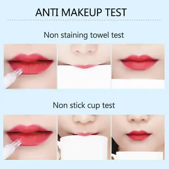 

4ml Lipstick Raincoat Waterproof Kiss-proof Non-marking Make Up Safety Liquid Setting Lipstick Tools Lip Protection Cosmeti G8K5