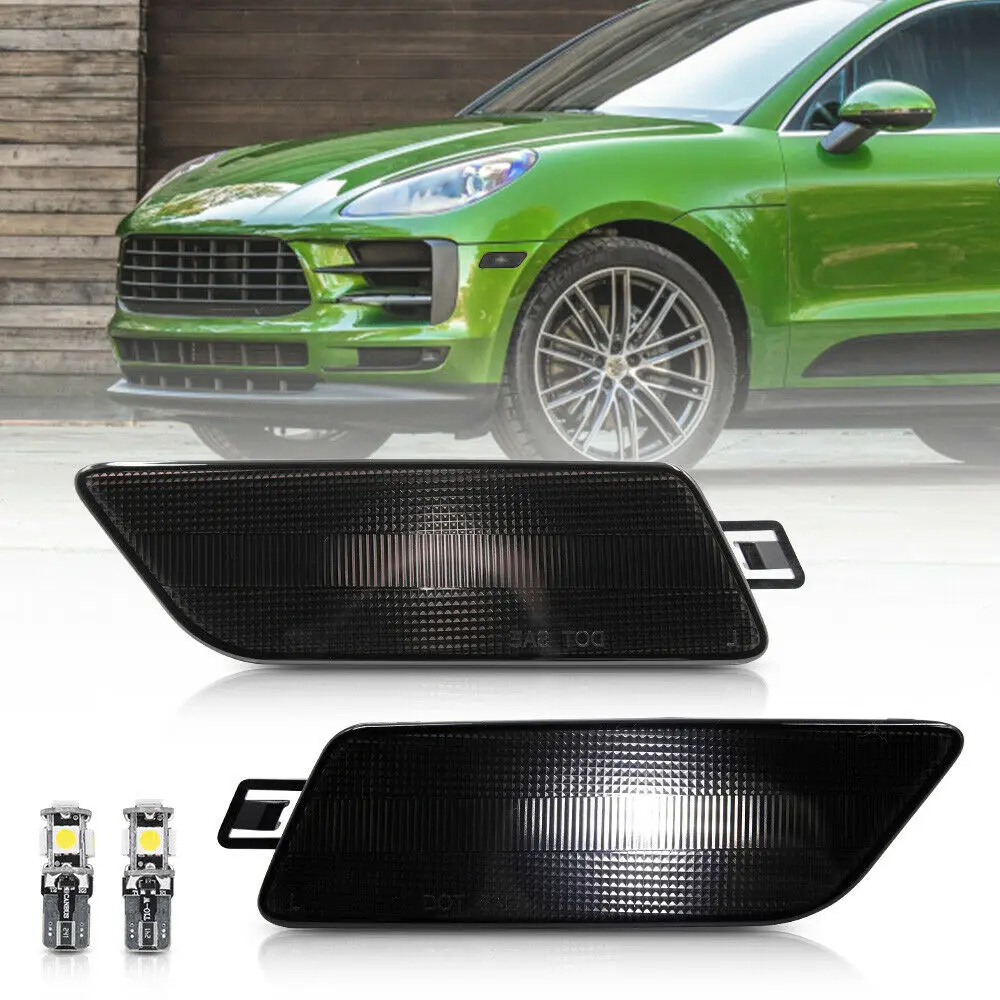 2PCS Front Bumper Side Marker Light Lamp turn singal lamp for 2014 2020