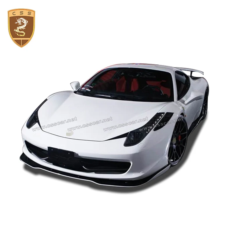 Для Ferrari 458 полный комплект из углеродного волокна боковые юбки высокого качества