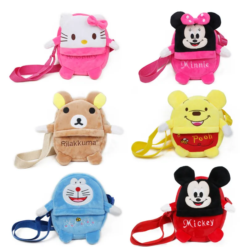 Toddler Baby Plush Backpack Kid Girls Shoulder Bag Messenger Handbag Crossbody Purse Satchel