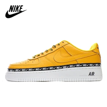 

Nike Nike Air Force 1 07 Low Men's and Women's Sneakers Original Size 36-45 Yellow Leather Unisex Flat Rubber Classics Advanced