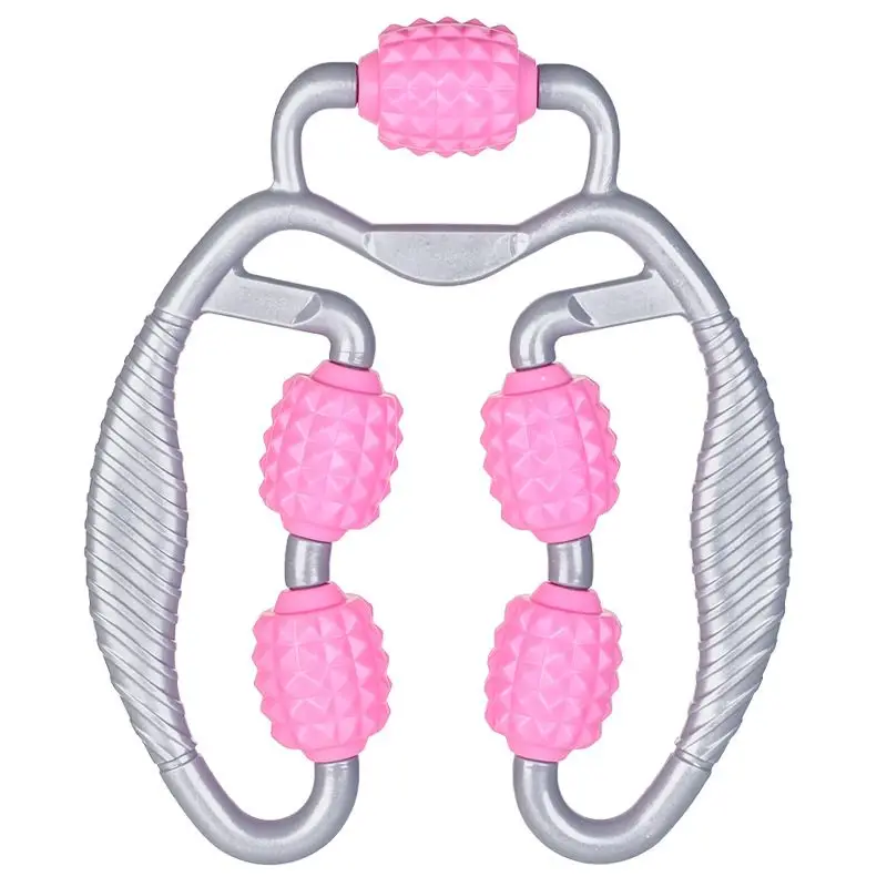Beautiful Leg Massager Roller Handheld Ring Clamp Leg Muscle Relaxation Thin Thigh Body Shaping Stovepipe Gym Yoga Accessories