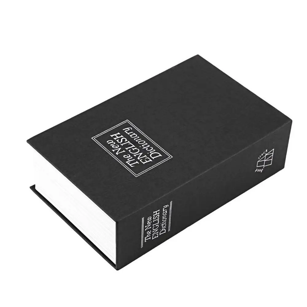 Современная имитация словаря секретная книга скрытый безопасный замок безопасности наличные деньги ювелирный шкаф размер книжный шкаф коробка для хранения