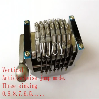 

7 digits GTO numbering machine Anticlockwise Vertical backward Three Sinking