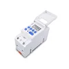 New type Din Rail 2 wire Weekly 7 Days Programmable Digital TIME SWITCH Relay Timer Control AC 220V 230V 12V 24V 48V 16A 5
