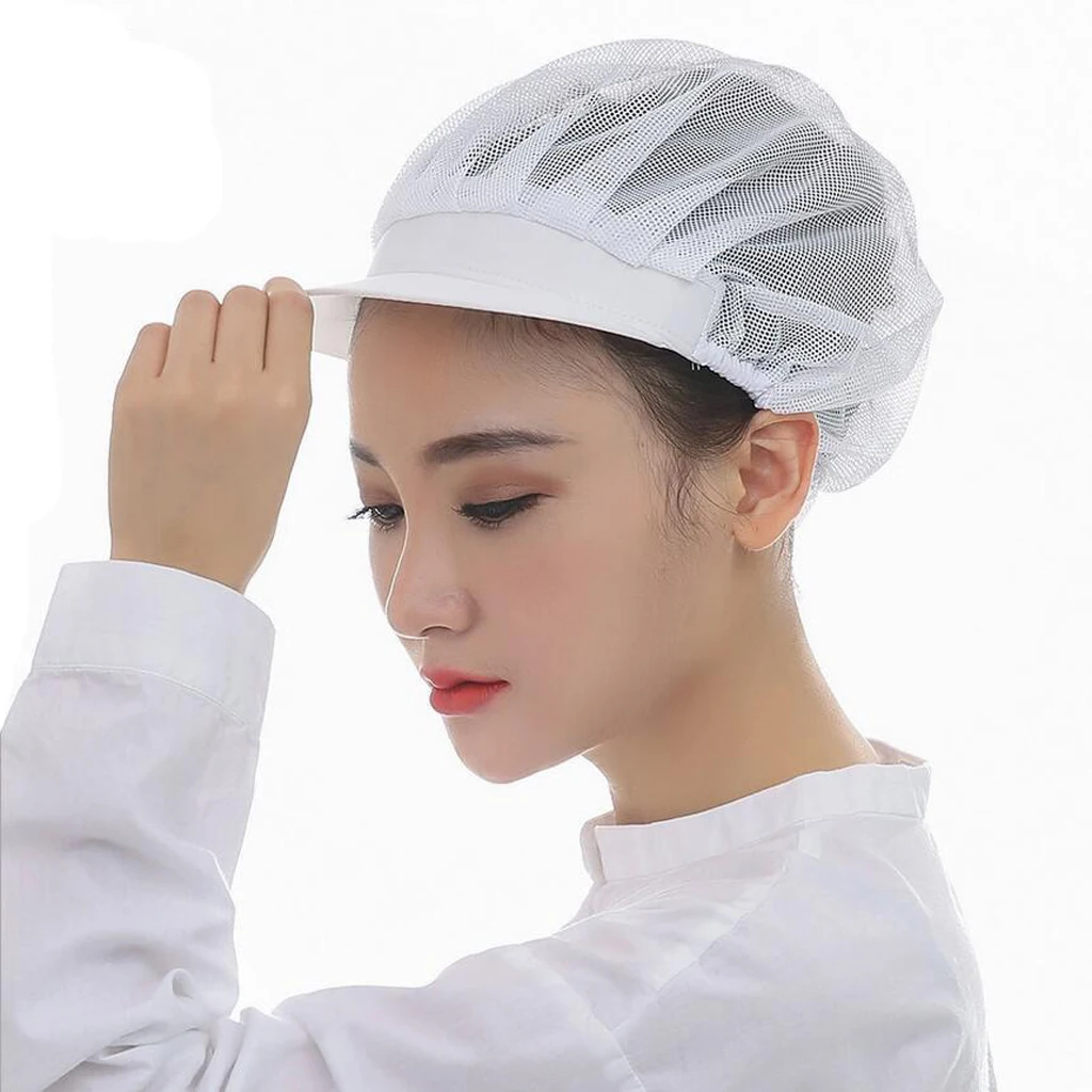 

Cook Adjustable Men Women Kitchen Baker Chef Elastic Cap Hat Catering for Schools Restaurants Pubs Cafes Commercial Kitchens