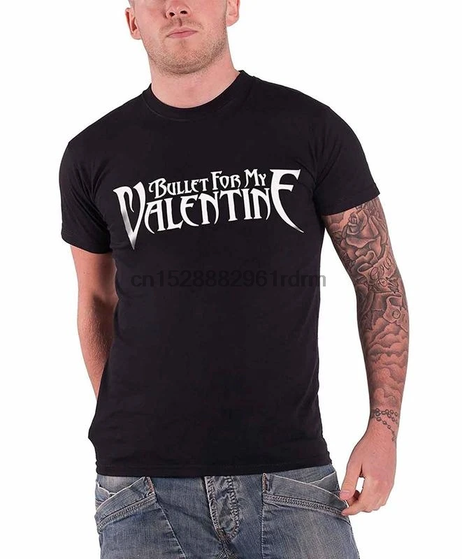 Clothing Bullet For My Valentine Mens Classic Logo Official New T Shirt P | Мужская одежда