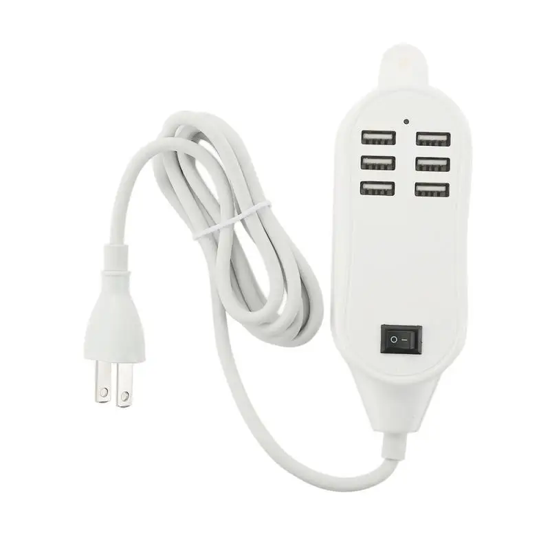 6 портов USB зарядное устройство для всех смартфонов несколько настенных смарт-зарядное устройство Быстрая Зарядка адаптер EU/US/UK штекер USB зарядное устройство для телефона