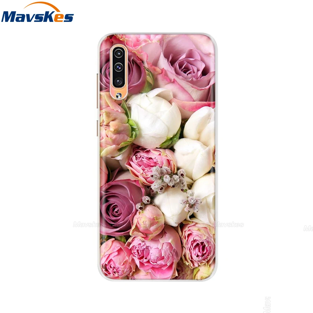 50 Чехол для samsung A50, мягкий силиконовый чехол для samsung Galaxy A50 A 50 A505 A505F SM-A505F, милый чехол для телефона s Couqe - Цвет: 50