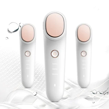 

Electric Cold And Hot Compress Import Instrument Ionic Cosmetic Tool Household Face Massage Vibration Inducer Facial Care Device
