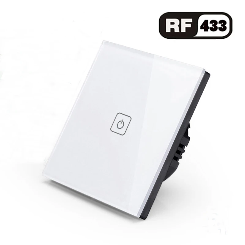  EU/UK Standard 1/2/3 Gang Wireless Remote Control Light Switches Smart Home RF433 Remote Control Wa - 32878335194