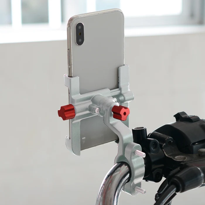 Универсальный велосипедный держатель для телефона кронштейн алюминиевый сплав руль велосипеда/зеркало крепление для телефона Поддержка