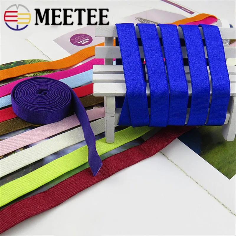 Meetee 20 метровые эластичные ленты ширина 10 мм для нижнего белья Наплечные ремни