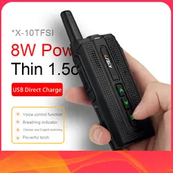 KSUN KSX10 walkie-talkie открытый небольшой ручной метр мини 50 км мощный мобильный телефон домофон