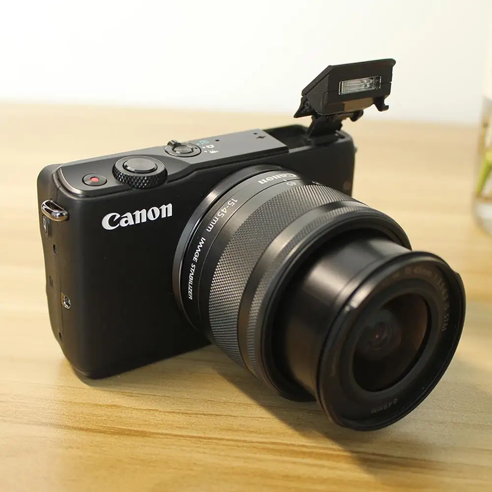Используется Canon EOS M10 беззеркальная камера комплект с 15 45 мм стабилизация