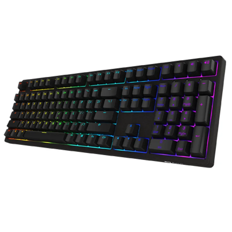 Оригинальная AKKO 3108S игровая механическая клавиатура Вишневый переключатель боковой резной буквы тип-c USB Проводная компьютерная игровая