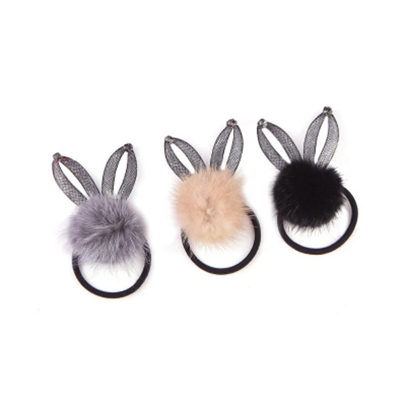 Мода 5 шт./компл. милый кот EarsHair веревки; Детские флисовые джеггинсы с эластичной резинкой Для женщин аксессуар для волос группа нарисованной длинноволосой девочкой, инструмент для Головные уборы клип повязка на голову