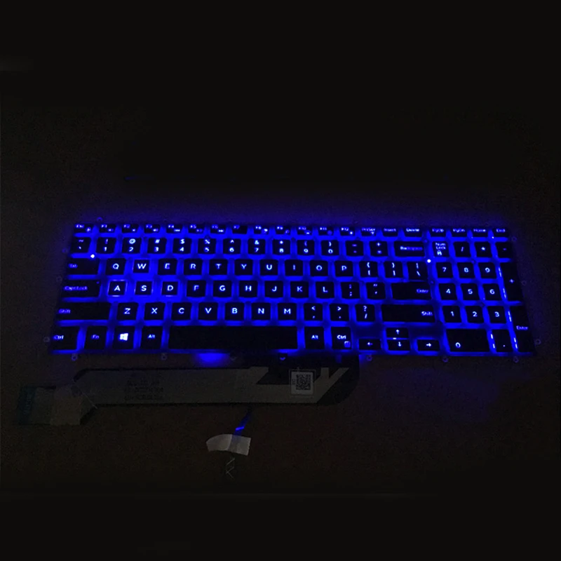 Teclado Retroiluminado de Substituição para Dell G33579 G3-3779 Laptop de Jogos de G55587 de G77588 - Imagem 4