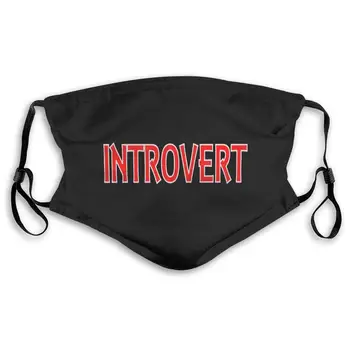 

Introvert Unisex Anti-Pollution Mask Dust Mask with Filter Mask Black