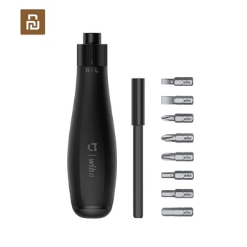 

in stocks Youpin Wiha 8 In 1 Ratchet Screwdriver Household Screw Driver Repair Tool