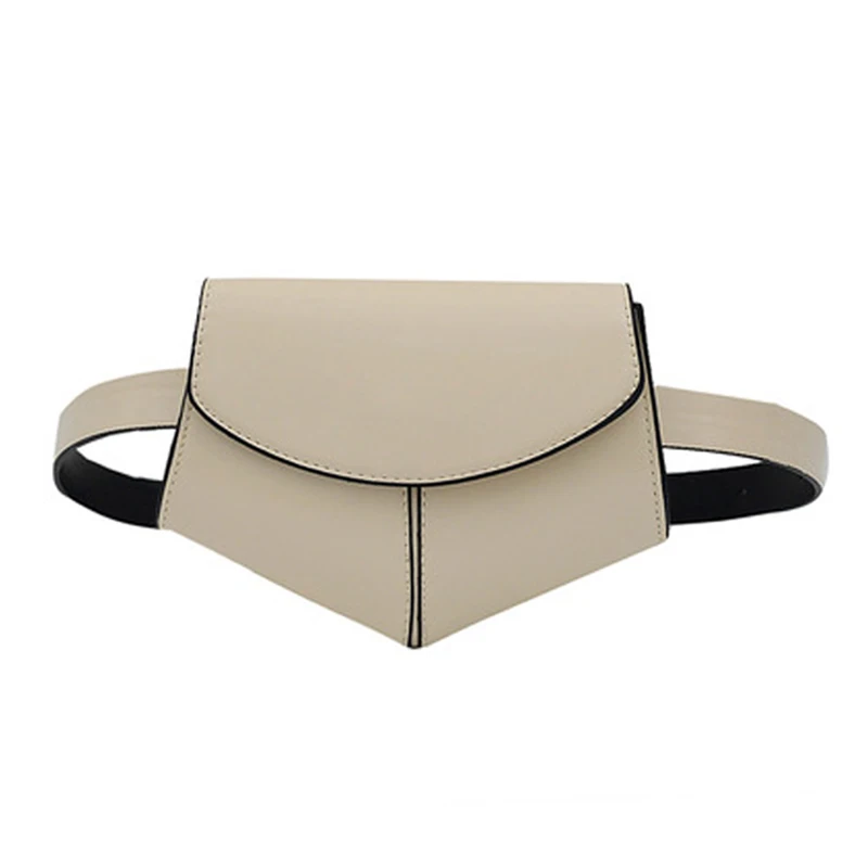 Beige Crossbody Bag Роскошная поясная сумка, Женская поясная сумка, серпантин, поясная сумка, сумка для живота, ремень, нагрудная сумка, кожа, диско, мини поясная сумка, сумки на плечо - Цвет: Beige Crossbody Bag