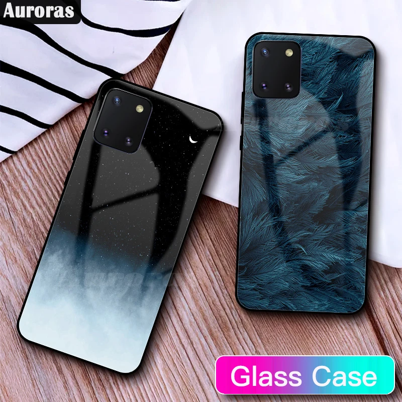 Чехол Auroras для Samsung Galaxy Note 10 Lite чехол из закаленного стекла с полным покрытием