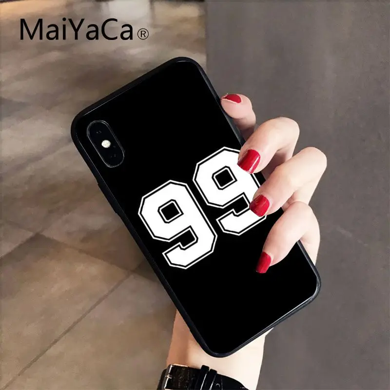 black letter and number