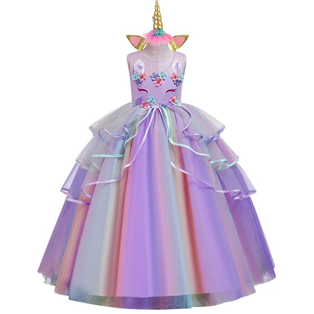 rainbow princess dress