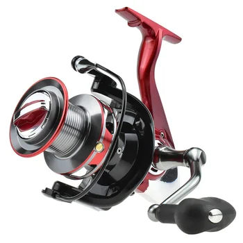 

Sea Spinning Reel Fishing Water Resistant Carbon Drag Spinning Reel with Large Spool 18KG Max Drag Saltwater Fishing Reel 10000
