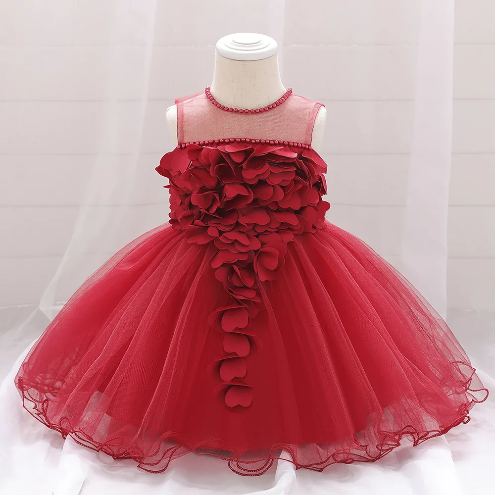 Newborn Baby Girl Dress for Girl 1 Year Birthday Dress 2020 New Fashion