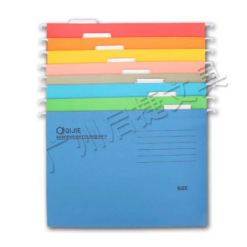 

Manufacturers Wholesale FC Color Paper Hanging Laborers Hanging Clip Folder B4 Lever Arch File F4 Iron Hook Hanger kuai lao jia