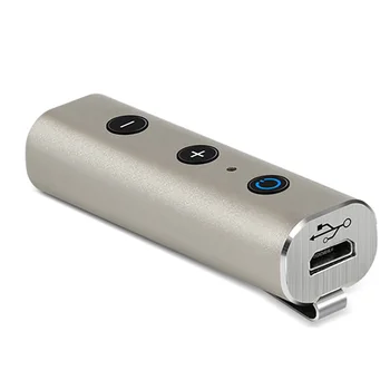 

Mini Wireless Bluetooth 4.2 +EDR Car Kit Handsfree A2DP Stereo 3.5mm Aux Audio Music Receiver Adapter Hands free