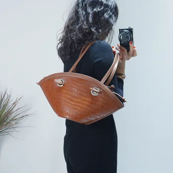 

Crocodile Pattern Niche Fashion Cool Dumplings Women Handbag Casual Korean-Style Lock Buckle Shoulder Bag Women