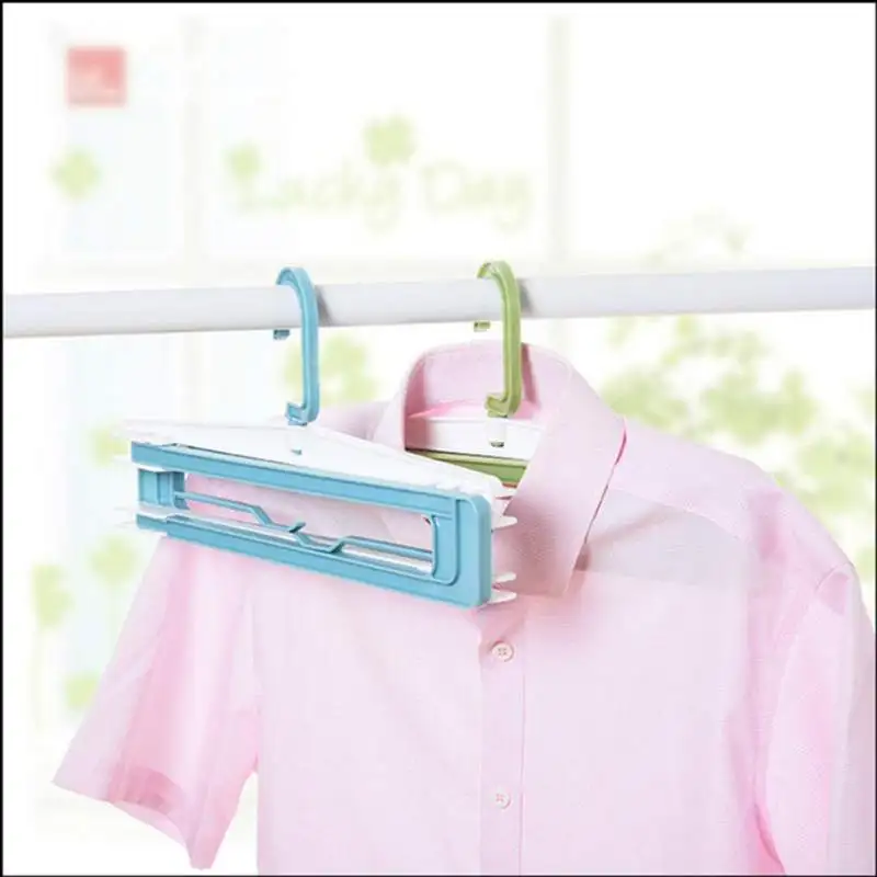 

Multifunction Foldable Hangers For Clothes Antiskid Drying Clothes Rack Adult And Children Hanger Outdoor Drying Rack