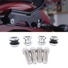 Хром Сисси барная стойка док-оборудование комплект для-UP Harley Softail Heritage Street Fat Bob FLDE FLHC FLSL FXBB FXFB FLSB FXLR