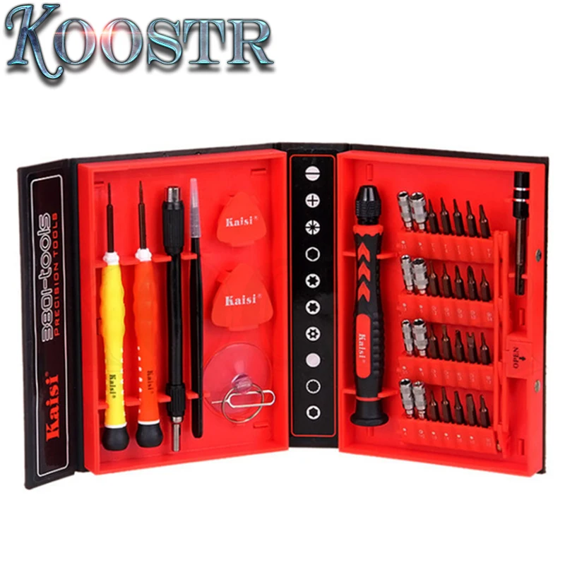 Kaisi 3801 S2 38 in 1 Multi function Screwdriver Set Of Tools High