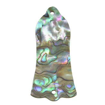 

Caibei Core Cover Mouth Flower Set Abalone Shell Guitar Truss Rod Cover with 2 Holes Guitar Accessories