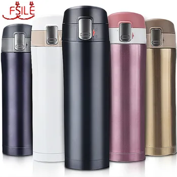 

Thermos Travel Mug 450ml Coffee Thermos Mug Cup Stainless Steel Vacuum Bottle Thermos Bottle Coffee Thermo Cup