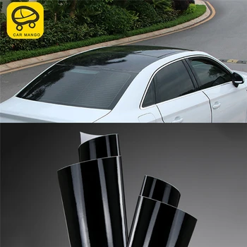 

CARMANGO Car Styling Car Roof Protective Film Cover Sticker Protector Exterior Accessories for Audi Q3 8U 2016 2017 2018