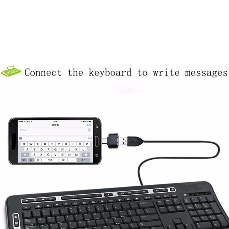 2/5/10 упаковка USB Type C OTG адаптер для Samsung S10 S9 S8 Huawei P30 P20 Xiaomi конвертер телефона камера
