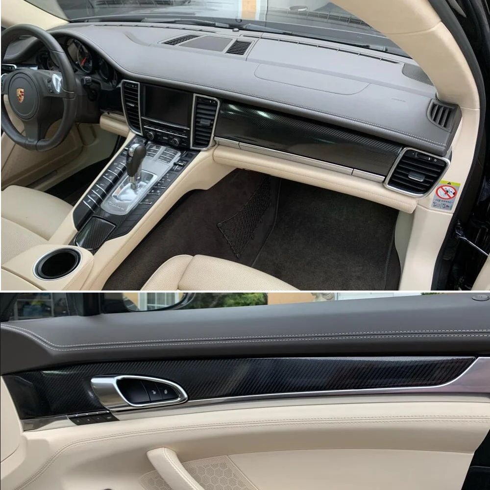 Для Porsche Panamera 2010 2016 внутренняя панель Центрального управления ручка двери
