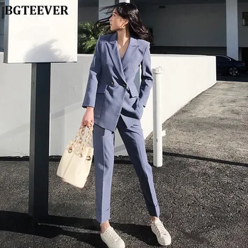 womens high waisted pant suit