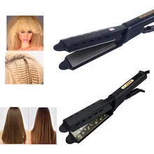 Мини-выпрямитель для волос, расческа для выпрямления волос, бигуди для волос, модные балетки, 2 стиля, четыре шага, температурный салон, красота